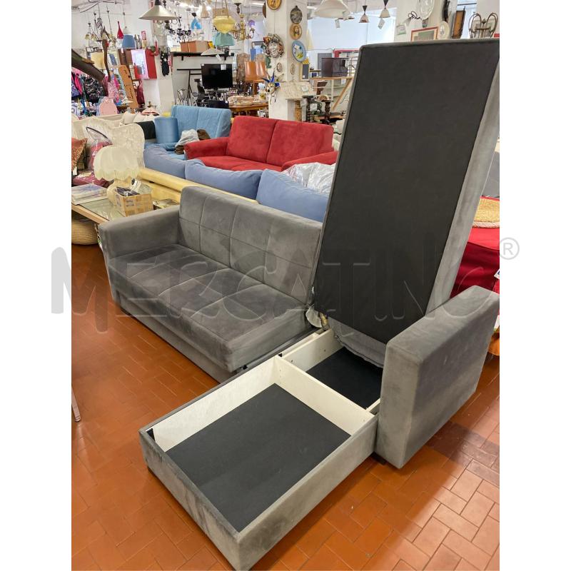 DIVANO ANGOLARE CONTENITORE CM. 230X150  | Mercatino dell'Usato Roma casalotti 2