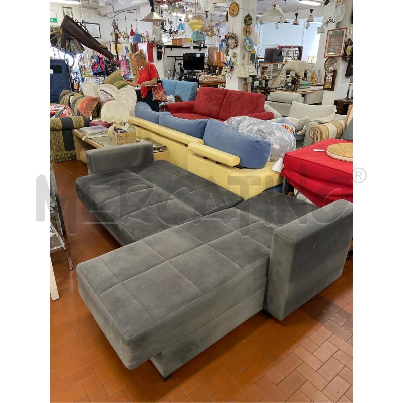 DIVANO ANGOLARE CONTENITORE CM. 230X150  | Mercatino dell'Usato Roma casalotti 4