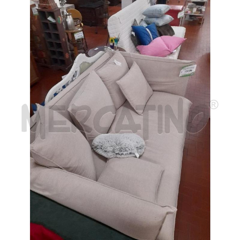 DIVANO MAISON DU MONDE LOUVAIN BEIGE CM.160X100 | Mercatino dell'Usato Roma casalotti 3