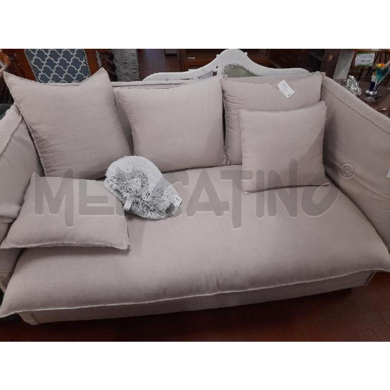 DIVANO MAISON DU MONDE LOUVAIN BEIGE CM.160X100 | Mercatino dell'Usato Roma casalotti 4