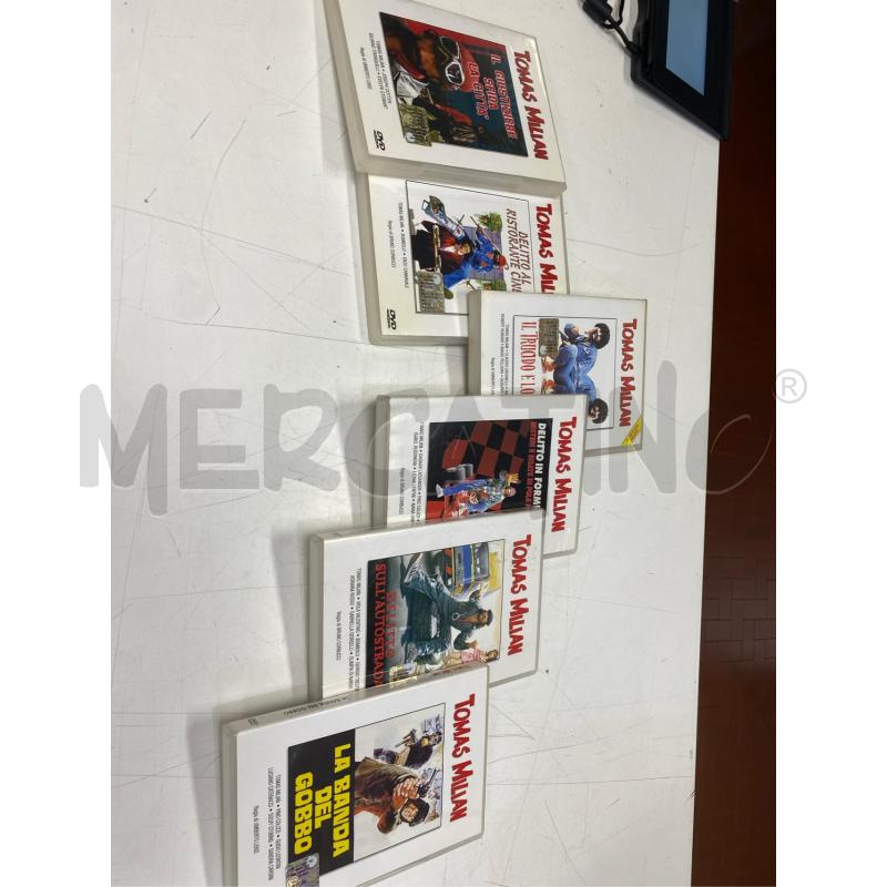 DVD PZ. 6 TOMAS MILAN  | Mercatino dell'Usato Roma casalotti 1