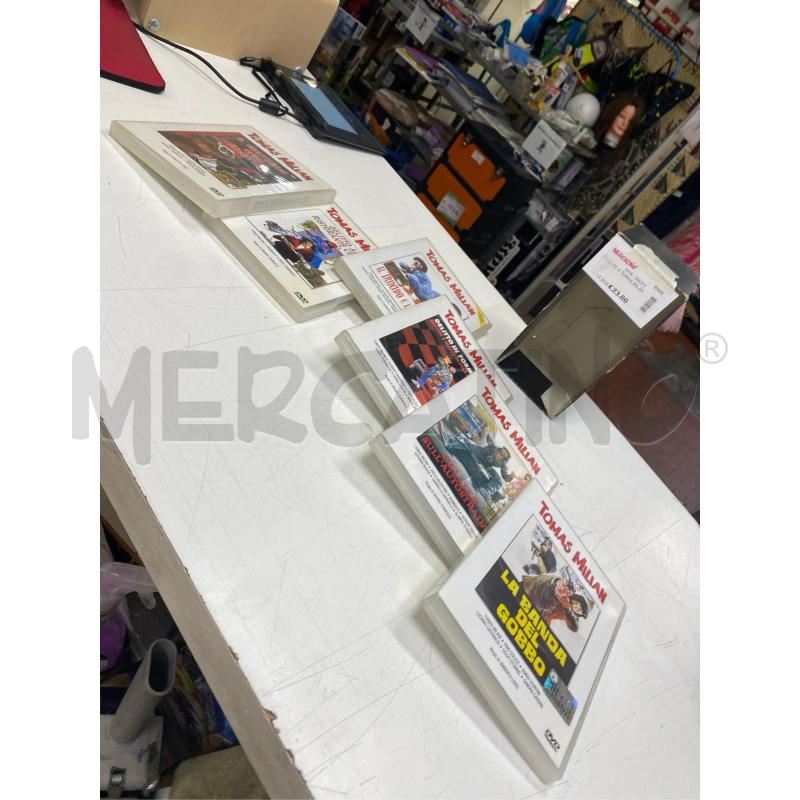 DVD PZ. 6 TOMAS MILAN  | Mercatino dell'Usato Roma casalotti 2