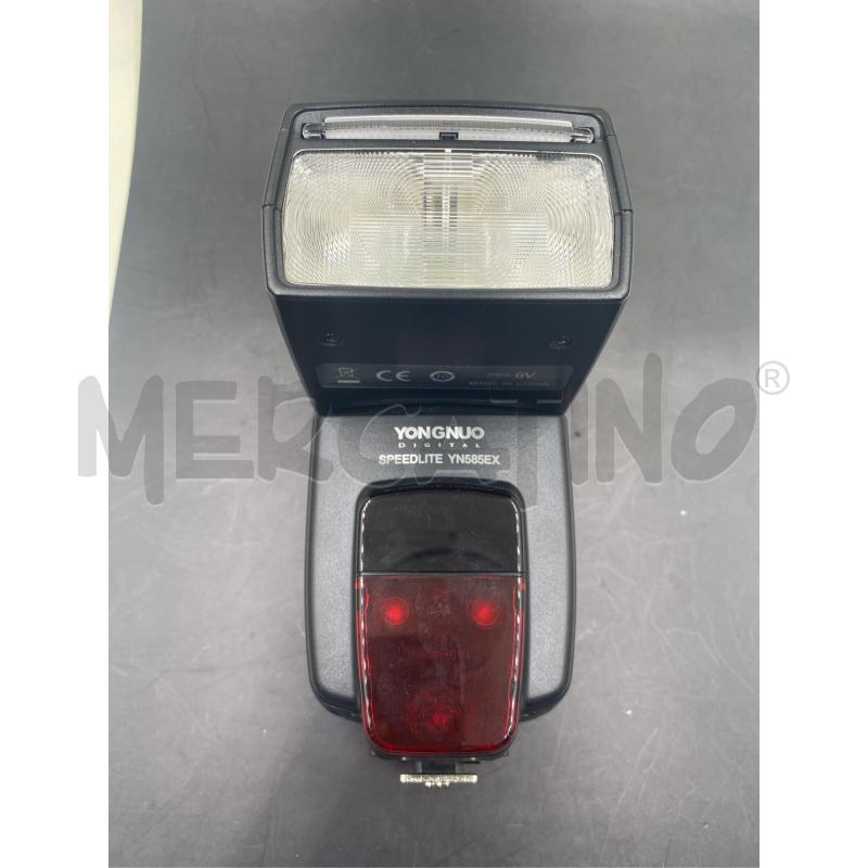 FLASH YONGNUO SPEEDLITE YN585EX PER PENTAX | Mercatino dell'Usato Roma casalotti 1