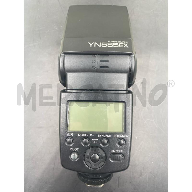 FLASH YONGNUO SPEEDLITE YN585EX PER PENTAX | Mercatino dell'Usato Roma casalotti 2