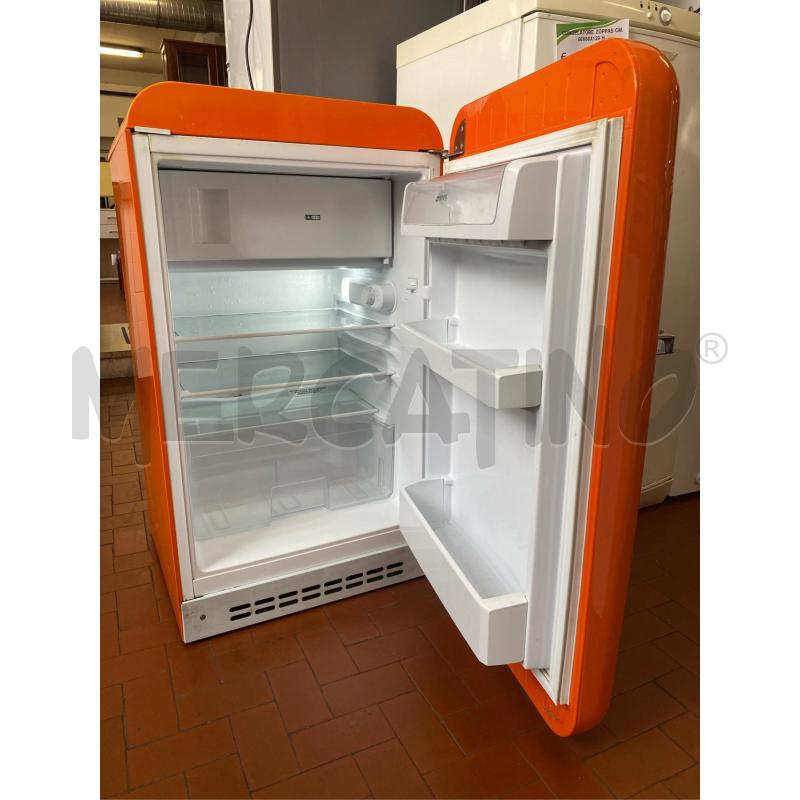 FRIGORIFERO SMEG ARANCIONE CM. 55X60X95 | Mercatino dell'Usato Roma casalotti 3