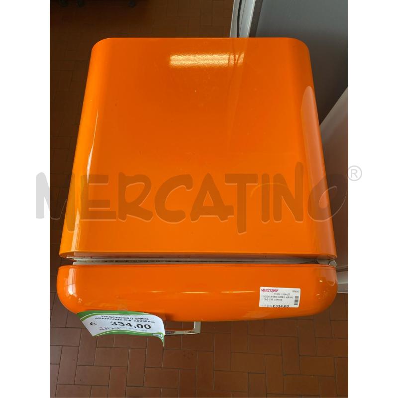 FRIGORIFERO SMEG ARANCIONE CM. 55X60X95 | Mercatino dell'Usato Roma casalotti 5