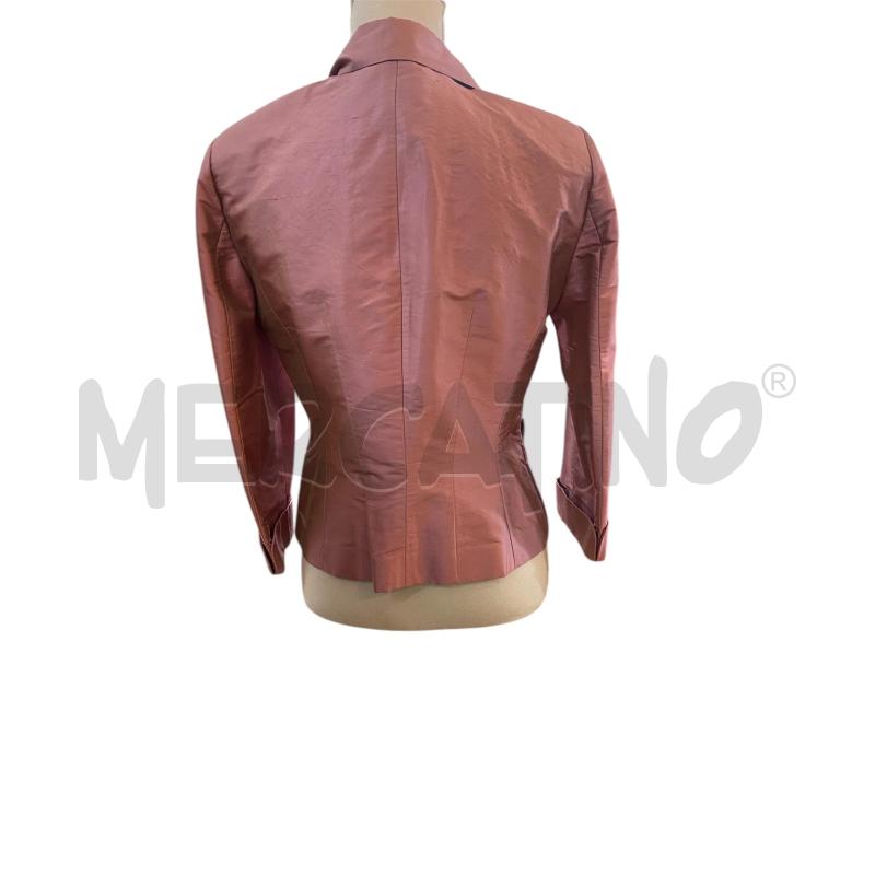 GIACCA LUISA SPAGNOLI SETA ROSA DONNA  | Mercatino dell'Usato Roma casalotti 2