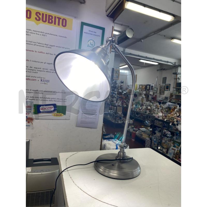 LAMPADA DA TAVOLO IKEA ANKARSPEL ALLUMINIO SNODABILE | Mercatino dell'Usato Roma casalotti 1