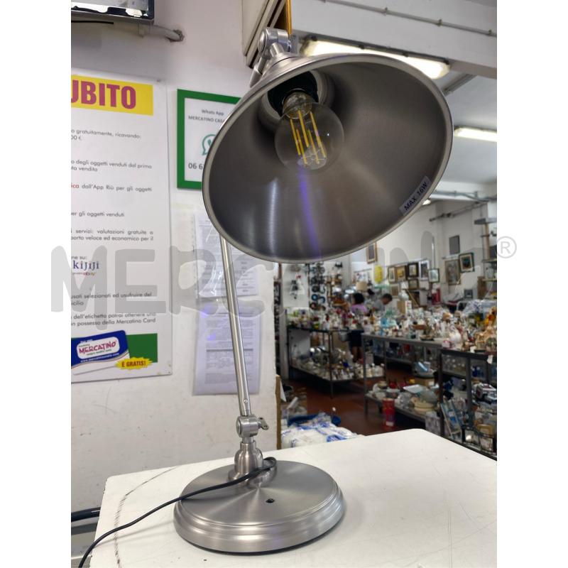 LAMPADA DA TAVOLO IKEA ANKARSPEL ALLUMINIO SNODABILE | Mercatino dell'Usato Roma casalotti 3