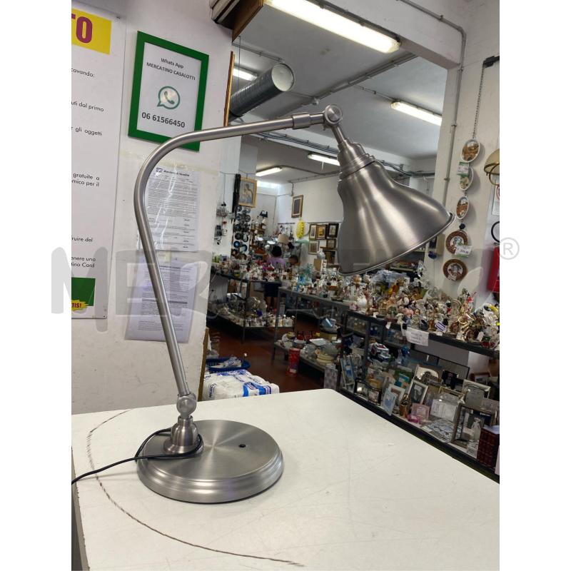 LAMPADA DA TAVOLO IKEA ANKARSPEL ALLUMINIO SNODABILE | Mercatino dell'Usato Roma casalotti 4