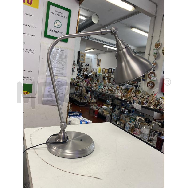 LAMPADA DA TAVOLO IKEA ANKARSPEL ALLUMINIO SNODABILE | Mercatino dell'Usato Roma casalotti 5