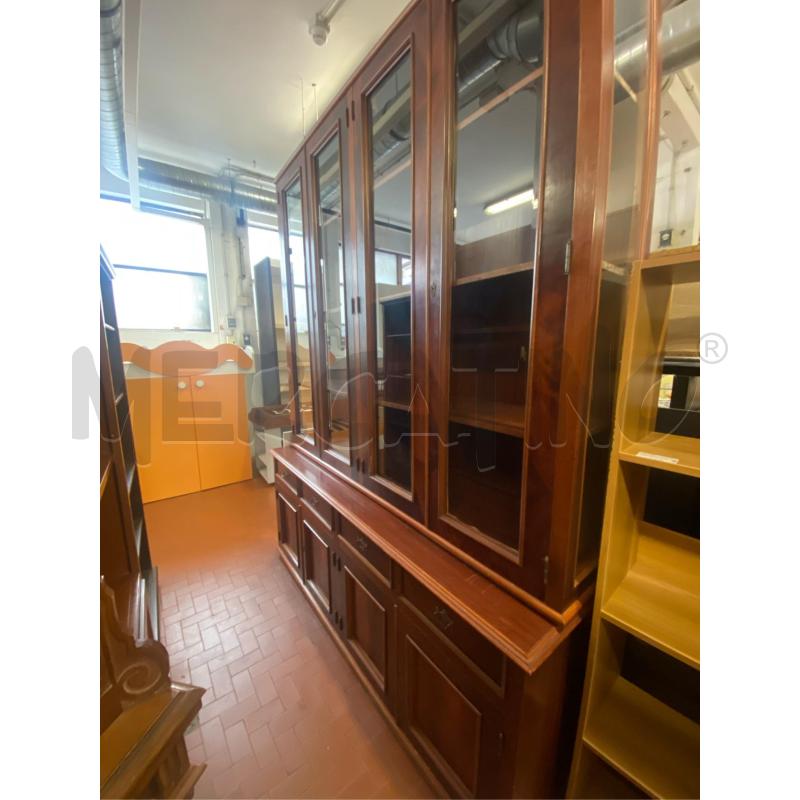 LIBRERIA VETRINA CM. 200X55X260 H | Mercatino dell'Usato Roma casalotti 1