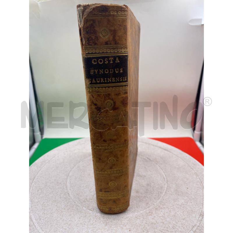 LIBRO COSTA SYNODUS TAURINENSIS | Mercatino dell'Usato Roma casalotti 3