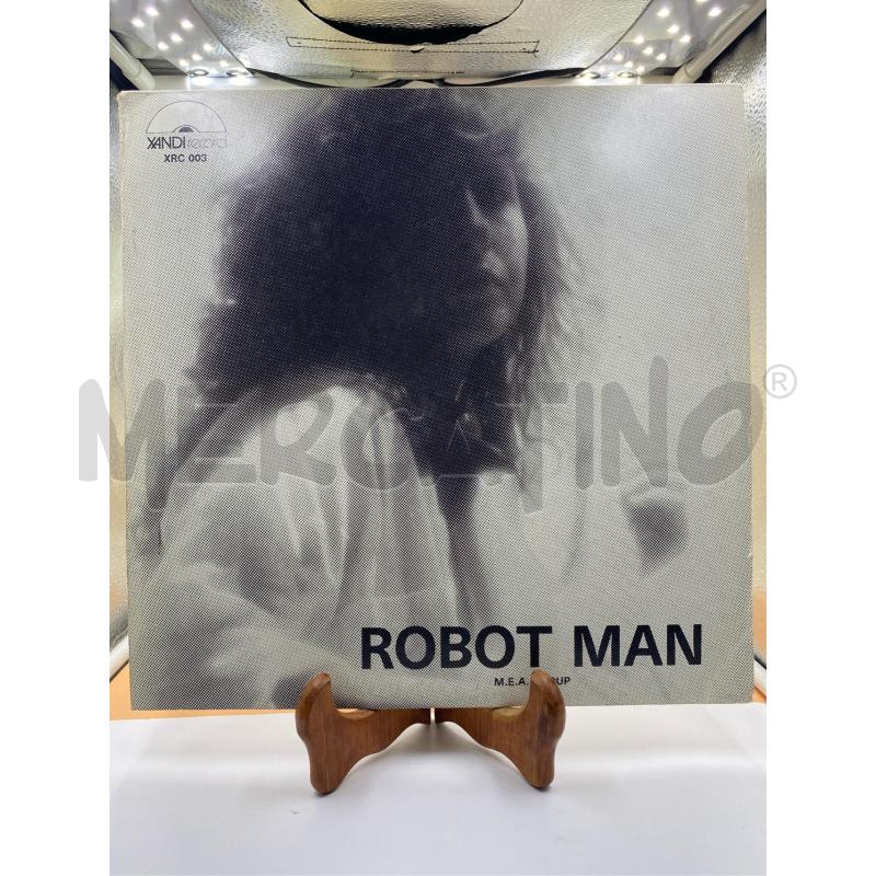 LP 33 GIRI M.E.A. GROUP – ROBOT MAN | Mercatino dell'Usato Roma casalotti 1