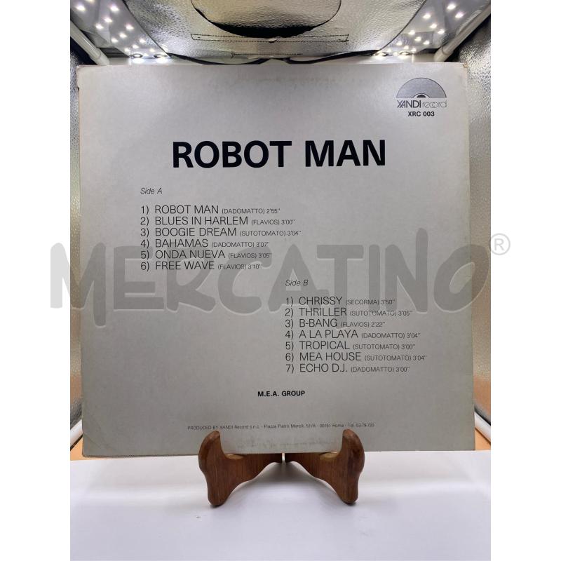 LP 33 GIRI M.E.A. GROUP – ROBOT MAN | Mercatino dell'Usato Roma casalotti 2