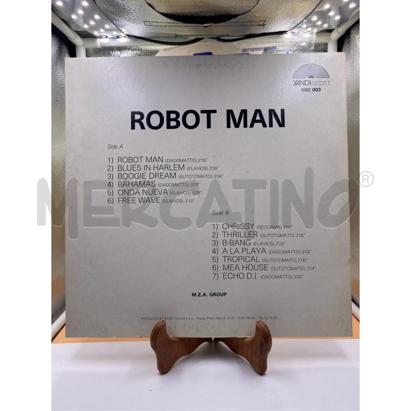 LP 33 GIRI M.E.A. GROUP – ROBOT MAN | Mercatino dell'Usato Roma casalotti 2