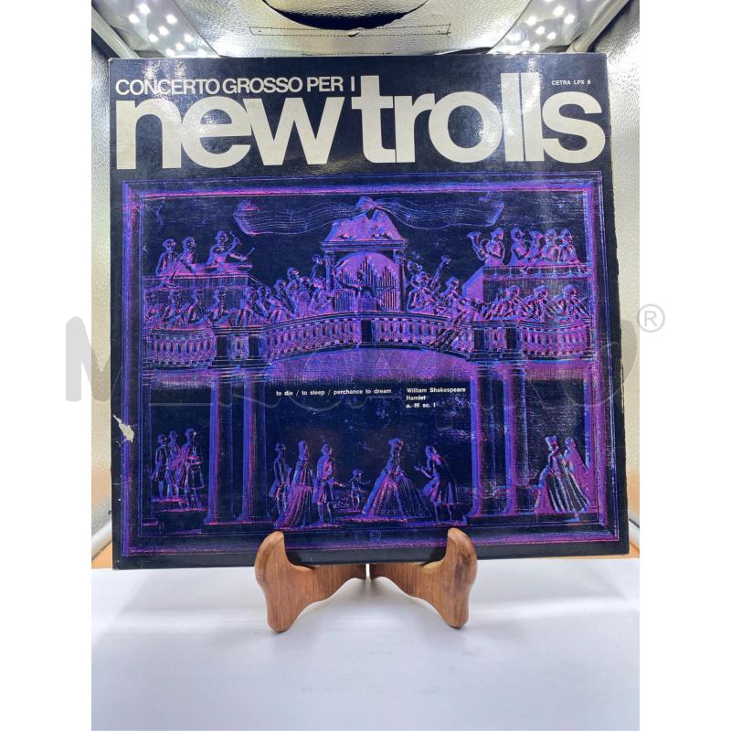 LP 33 GIRI NEW TROLLS – CONCERTO GROSSO PER I NEW TROLLS | Mercatino dell'Usato Roma casalotti 1