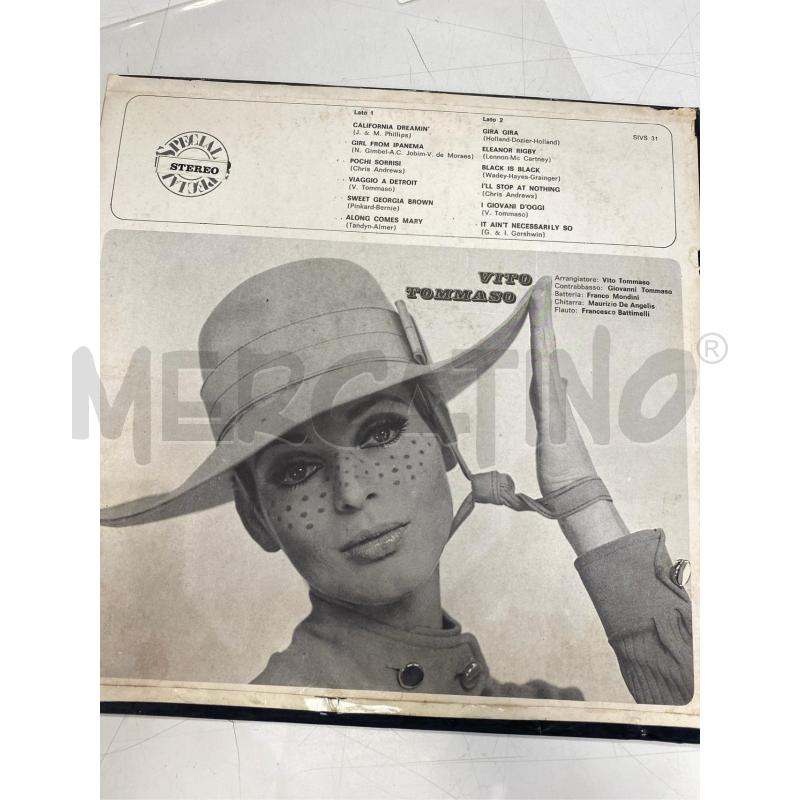 LP 33 GIRI VITO TOMMASO  VITO TOMMASO | Mercatino dell'Usato Roma casalotti 5