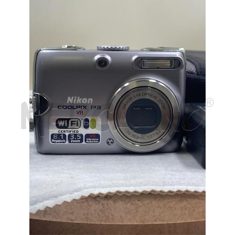 MACCHINA FOTOGRAFICA NIKON COOLPIX P3 VR | Mercatino dell'Usato Roma casalotti 1