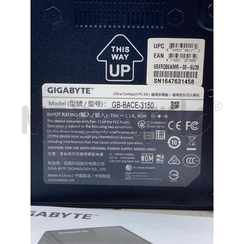 MINI PC  GYGABYTE BRIX W11 8GBRAM 600GBHDD | Mercatino dell'Usato Roma casalotti 5