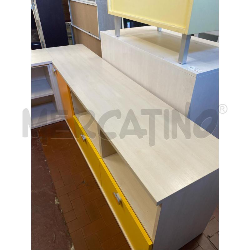 MOBILE BASSO ANGOLARE CM. 215X95 | Mercatino dell'Usato Roma casalotti 2
