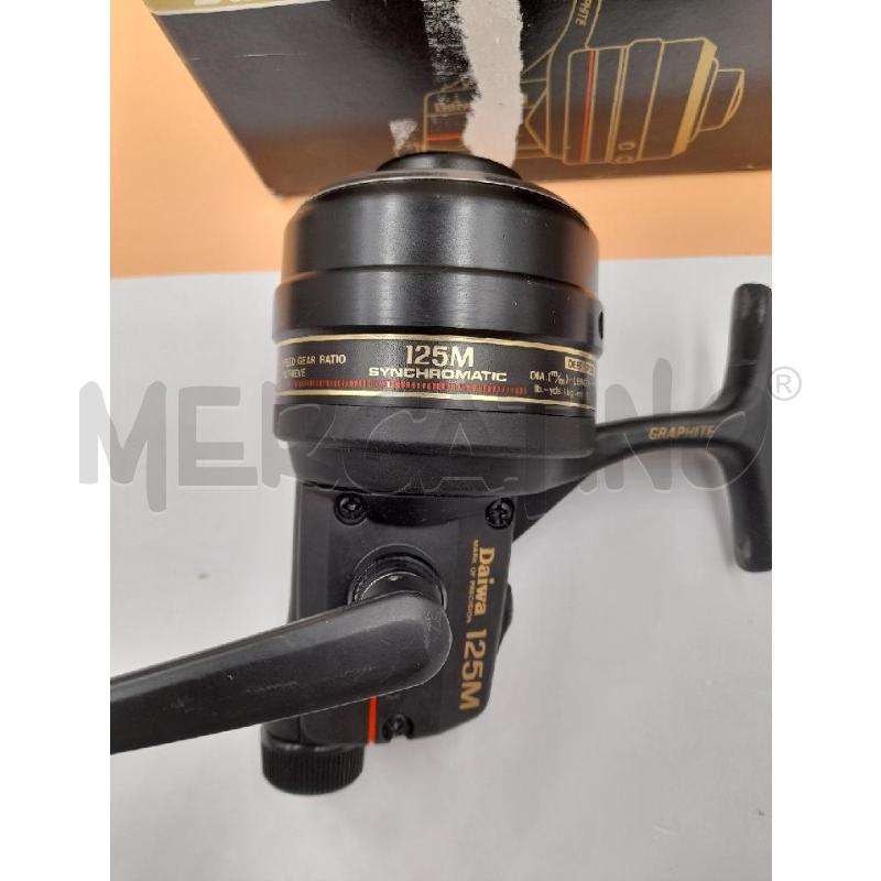 MULINELLO DAIWA 125M NERO  | Mercatino dell'Usato Roma casalotti 3