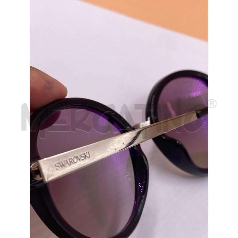 OCCHIALI SWAROVSKI MARRONI DONNA  | Mercatino dell'Usato Roma casalotti 4