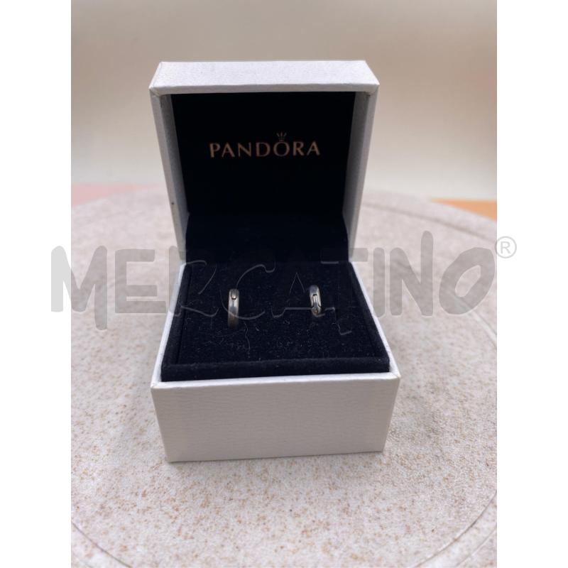 ORECCHINI PANDORA HUGGIE PICCOLI A | Mercatino dell'Usato Roma casalotti 1