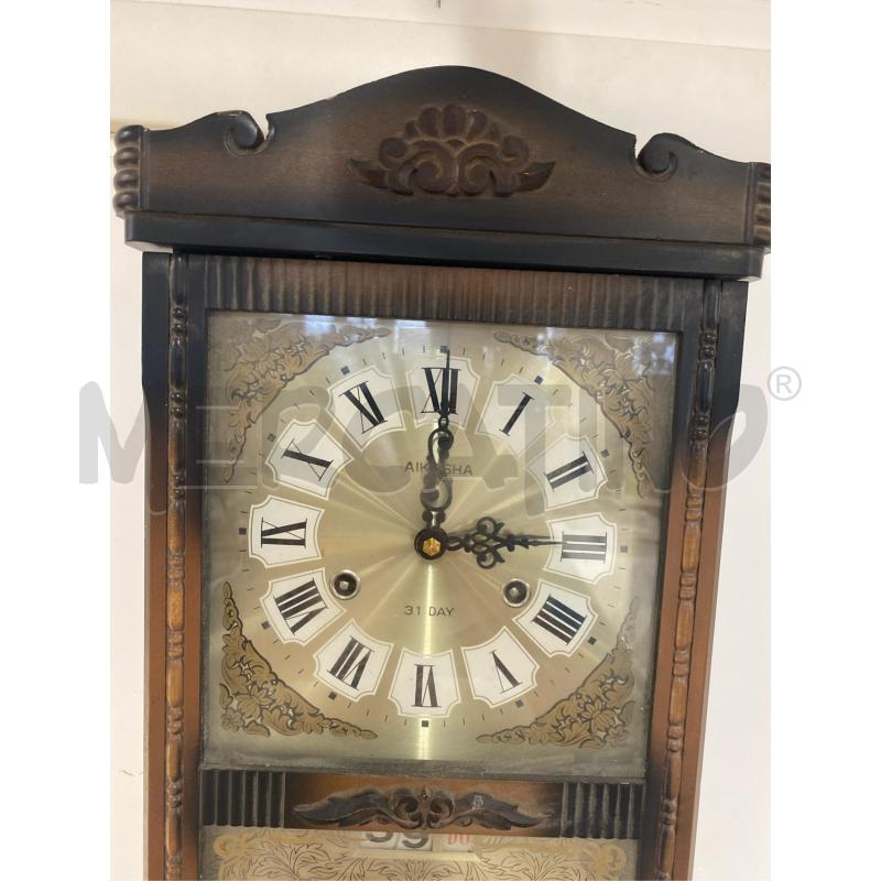 OROLOGIO A PENDOLO LEGNO AIKOSHA | Mercatino dell'Usato Roma casalotti 5