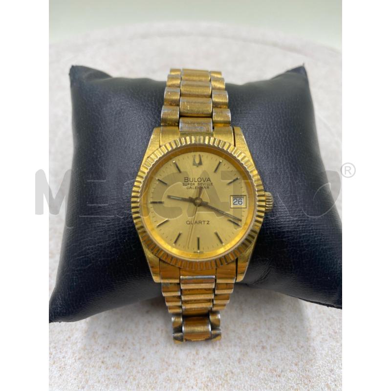 OROLOGIO BULOVA SUPER SEVILLE CALENDER QUARTZ  | Mercatino dell'Usato Roma casalotti 1