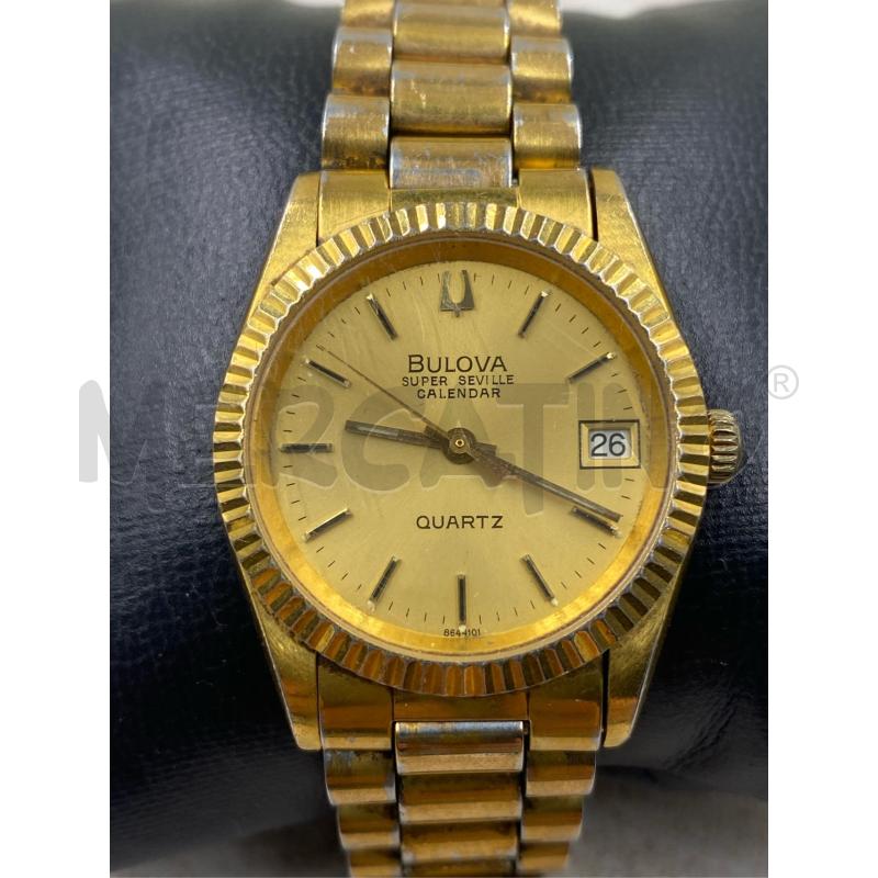 OROLOGIO BULOVA SUPER SEVILLE CALENDER QUARTZ  | Mercatino dell'Usato Roma casalotti 2