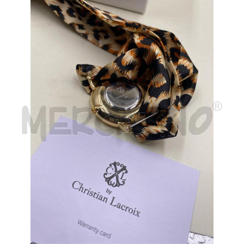 OROLOGIO CHRISTIAN LACROIX  | Mercatino dell'Usato Roma casalotti 4