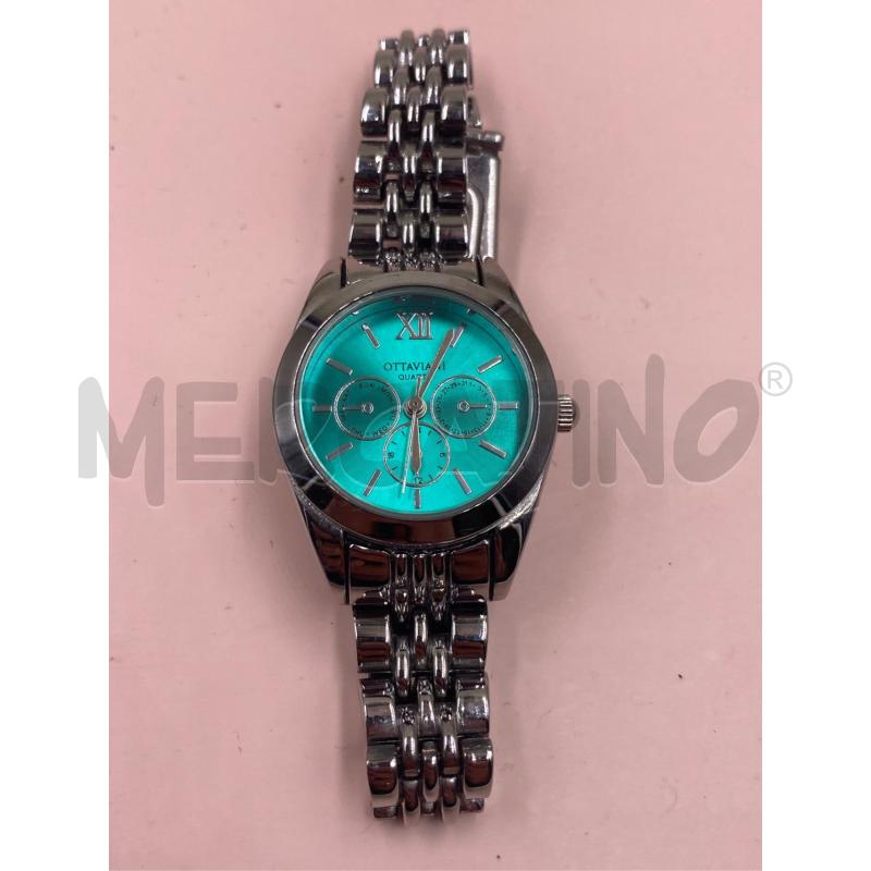 OROLOGIO DONNA OTTAVIANI SFONDO VERDE ACQUA  | Mercatino dell'Usato Roma casalotti 1