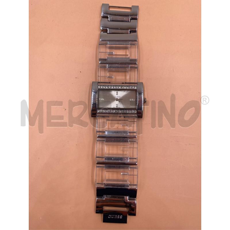 OROLOGIO GUESS CROMATO STRASS BORDO  | Mercatino dell'Usato Roma casalotti 2