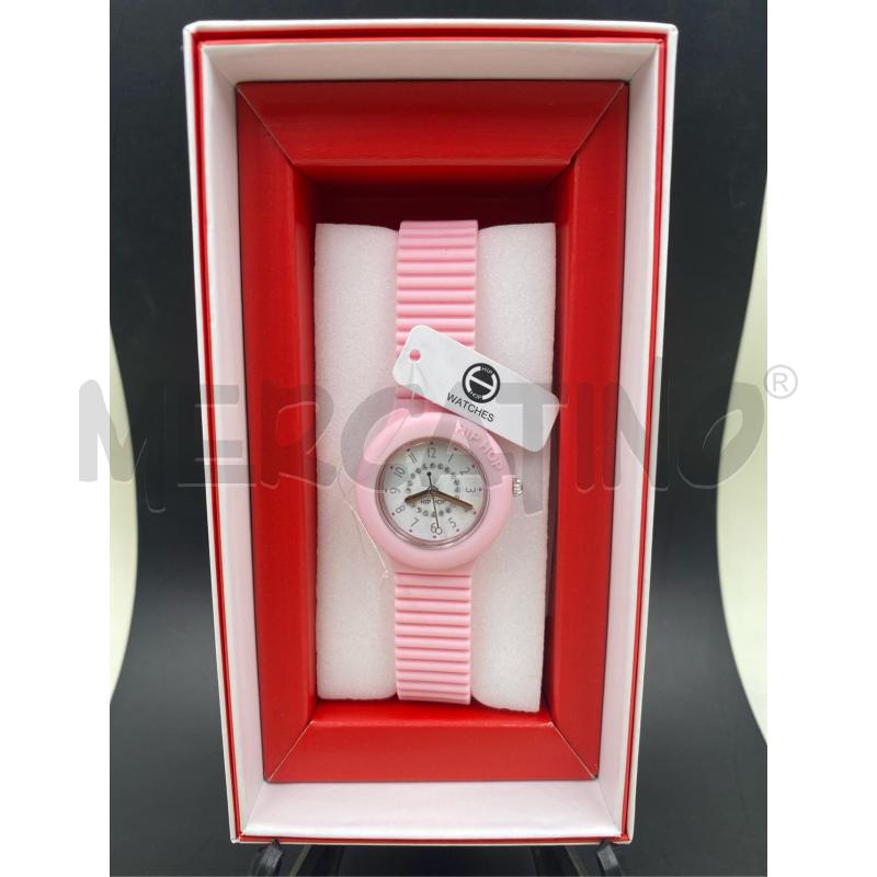 OROLOGIO HIP HOP SILICONE ROSA  | Mercatino dell'Usato Roma casalotti 1