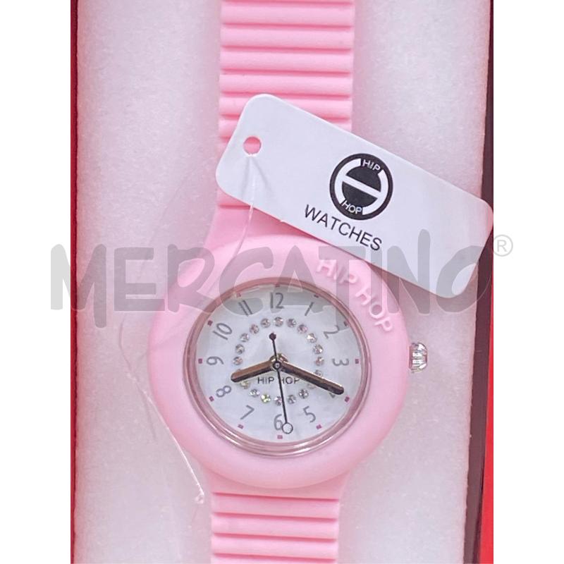 OROLOGIO HIP HOP SILICONE ROSA  | Mercatino dell'Usato Roma casalotti 2