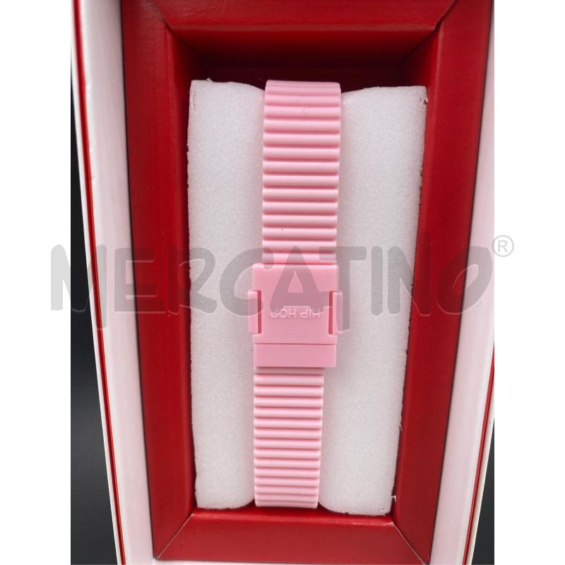 OROLOGIO HIP HOP SILICONE ROSA  | Mercatino dell'Usato Roma casalotti 3