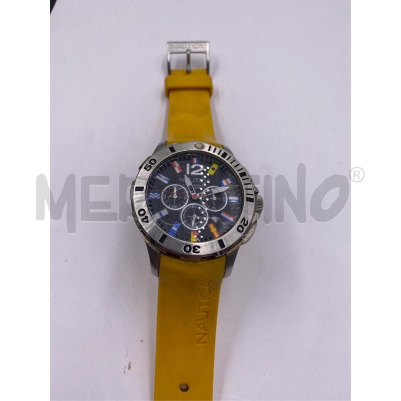 OROLOGIO NAUTICA CINTURINO GIALLO  | Mercatino dell'Usato Roma casalotti 4