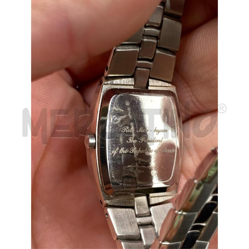 OROLOGIO ROH MOO-HYUN PRESIDENTIAL  | Mercatino dell'Usato Roma casalotti 5