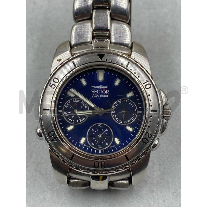OROLOGIO SECTOR INOX QUADR.BLU | Mercatino dell'Usato Roma casalotti 2