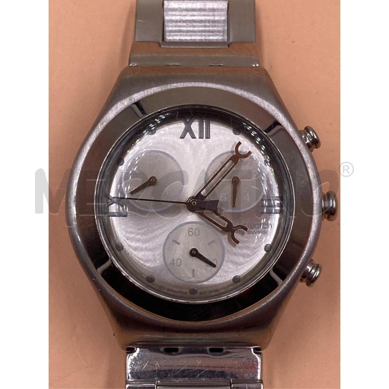 OROLOGIO SWATCH IRONY CHRONO ACCIAIO AG2000 | Mercatino dell'Usato Roma casalotti 1