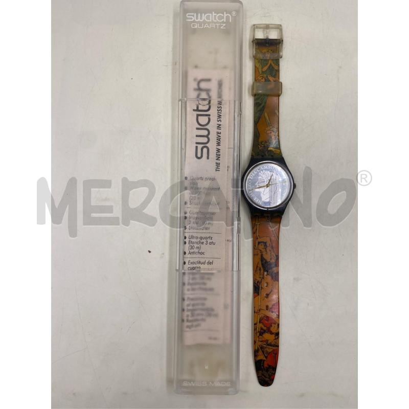 OROLOGIO SWATCH MODELLO MASQUERADE DANTE ALIGHIERI | Mercatino dell'Usato Roma casalotti 1