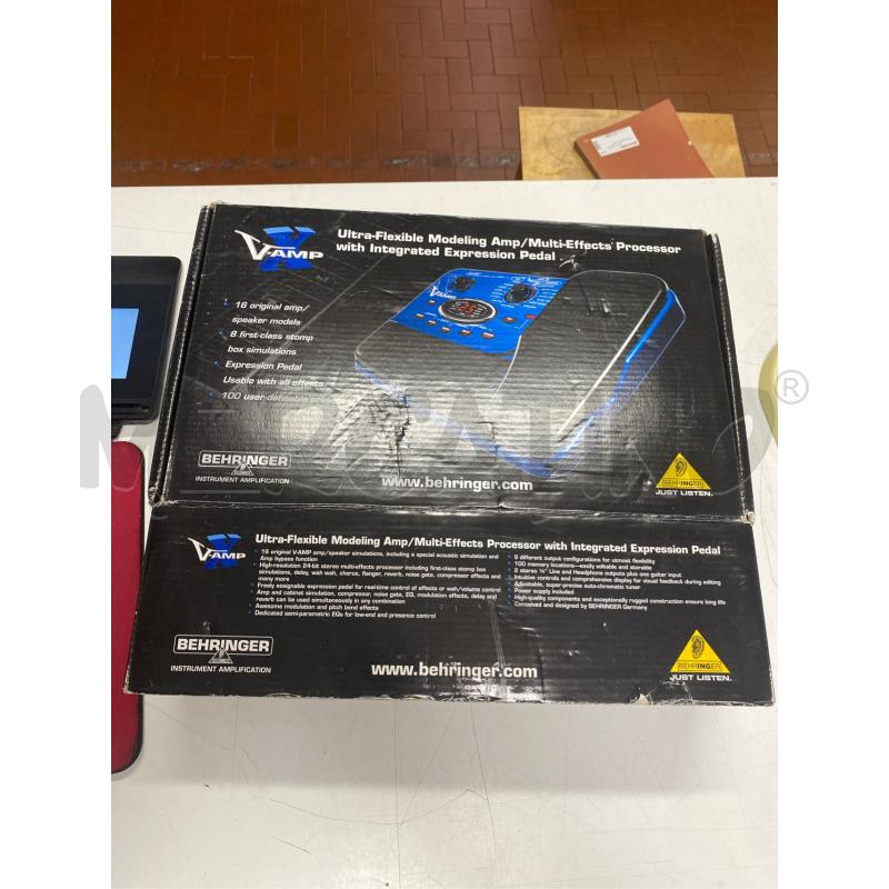 PEDALIERA CHITARRA ELETTRICO VAMP-X | Mercatino dell'Usato Roma casalotti 2