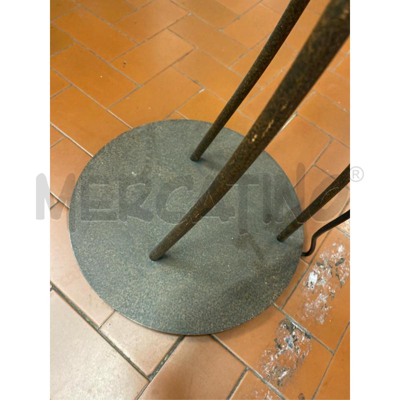 PIANTANA BASE IN FERRO  | Mercatino dell'Usato Roma casalotti 4