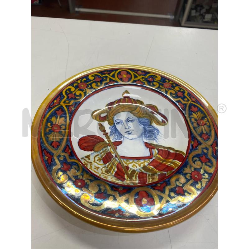 PIATTI DA COLLEZIONE PZ. 2  IN CERAMICA GUALDO TADINO  | Mercatino dell'Usato Roma casalotti 2