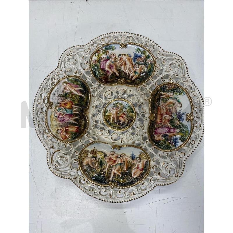 PIATTO CAPODIMONTE CM.35 | Mercatino dell'Usato Roma casalotti 1