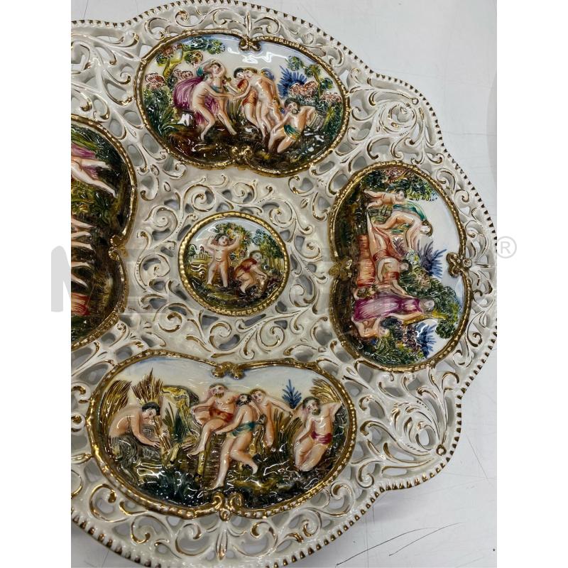 PIATTO CAPODIMONTE CM.35 | Mercatino dell'Usato Roma casalotti 3