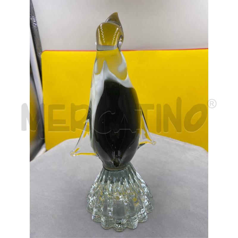 PINGUINO VETRO DI MURANO  | Mercatino dell'Usato Roma casalotti 2