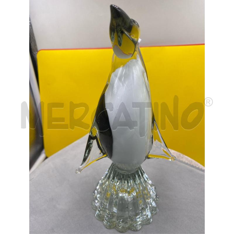 PINGUINO VETRO DI MURANO  | Mercatino dell'Usato Roma casalotti 4
