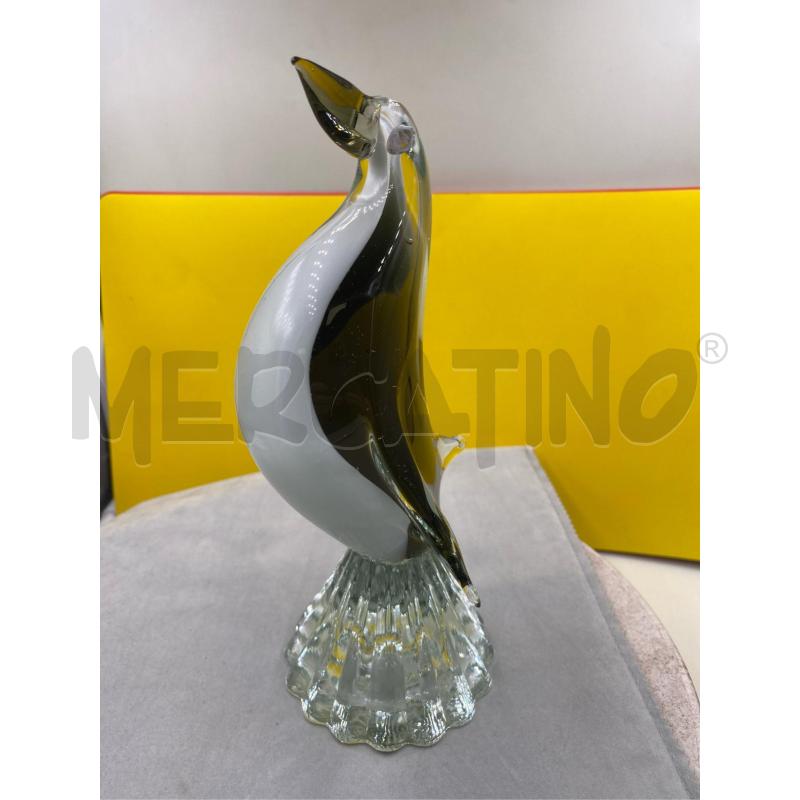 PINGUINO VETRO DI MURANO  | Mercatino dell'Usato Roma casalotti 1
